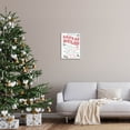 thumbnail image 2 of Official Santa's Rules Christmas List Holiday Graphic Art Gray Framed Art Print Wall Art, 2 of 7