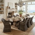 thumbnail image 2 of Safavieh Callista Wicker Club Chair, Black Wash, 2 of 18
