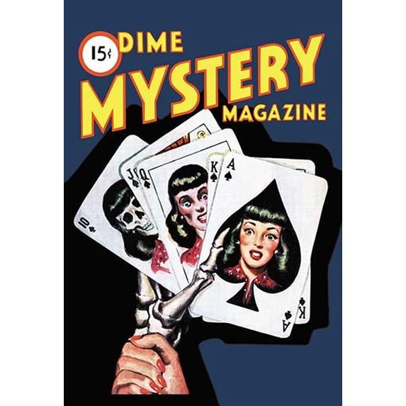 Dead Man's Hand-Fine Art Canvas Print (20" x 30")