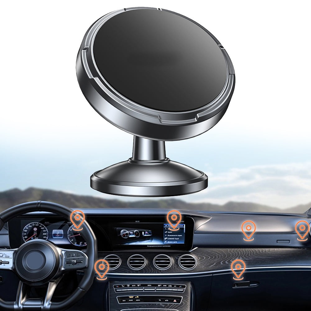 Yimiti Magnetic Car Mount 360 Degree Dashboard Holder For Cell Phone