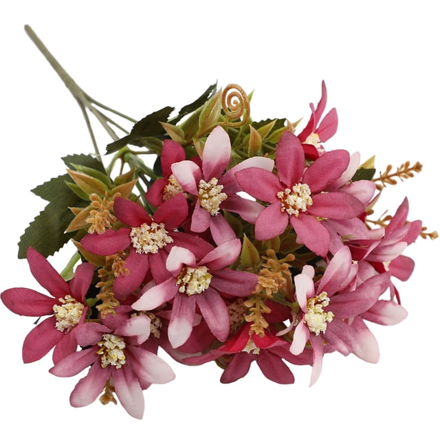 kurtrusly 1/2/3/5 Realistic Appearance Fake Flower Decoration For Life Long-lasting Durability Mini Lily3 1 Pc