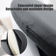 thumbnail image 4 of UALSRZL Memory Foam Seat Cushion, Comfort High Resilience Chair Cushion, Removable Round Chair Pads for Office/Dining Room/Living Room Floor, 12inch, 4 of 9