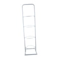 thumbnail image 4 of jinwen Indoor Basketball Rack Home Living Room Vertical Ball Storage for Volleyball White 4 Tier, 4 of 9