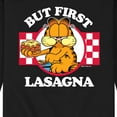 thumbnail image 3 of Garfield - But First, Lasagna - Men's Crew Neck Fleece Pullover, 3 of 5