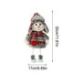 thumbnail image 3 of Muñeco de Nieves de Navidad | Figurita de Mini Sombrero de Papá Noel | Decoración festiva del hogar | Cara Sonriente | Poliéster duradero | Adorno de tamaño pequeño | Idea de regalo navideño |, 3 of 6