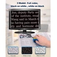 thumbnail image 4 of Electronic Low Vision Reading Aid - Portable Mouse Digital Magnifier with 10 Color Modes and Image Freeze for Visually Impaired, Parental Gift,Silver, 4 of 6