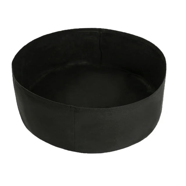 Wosthever Jardín vegetal fruta fieltro cama plantación flor jardinera caja elevada bolsa de cultivo Jardín y Patio negro L
