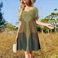 thumbnail image 4 of Vestido de verano de manga corta para mujer, estilo barco de cola larga en la playa de Railay. Vestidos de noche de lujo para mujer., 4 of 7