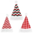 thumbnail image 2 of Cálido niño mujeres hombres sombreros Navidad tela de algodón elástico unisex, 2 of 5