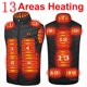 thumbnail image 3 of Chaqueta con calefacción por Usb de 17 áreas para hombre y mujer, chaleco eléctrico calefactor, chaleco calefactor, chaleco calefactor interno con Usb, Veste Chauffante, 3 of 5