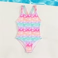 thumbnail image 3 of Maillots de Bain Justaucorps pour Filles, Sans Manches, Col Rond, Design Croisé, Dos Ouvert, pour Natation Intérieure et Extérieure, 3 of 7
