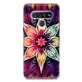 thumbnail image 1 of MUNDAZE LG K51 Shockproof Clear Hybrid Protective Phone Case Mandala Geometry Abstract Star Pattern Cover, 1 of 6