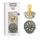 thumbnail image 1 of BIBS Chupones Boheme Pack de 2, Tetina redonda de látex natural, Talle 1, Color Vanilla/Pine, 0 a 6, 1 of 7