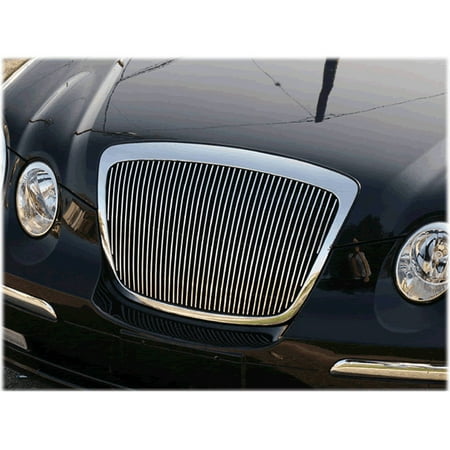 Vertical Bar Style Grille AAL REPLACEMENT BILLET GRILLE / GRILL INSERT For 2004 2005 2006 KIA AMANTI 1PC UPPER REPLACEMENT VERTICAL BAR ()
