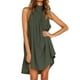 thumbnail image 5 of Qarigey Vestido de tiras Traje de verano con cuello halter Cuello Dulce regalo Elegancia Elegante Vestidos sin mangas Ropa de dama Type10 NO10, 5 of 6