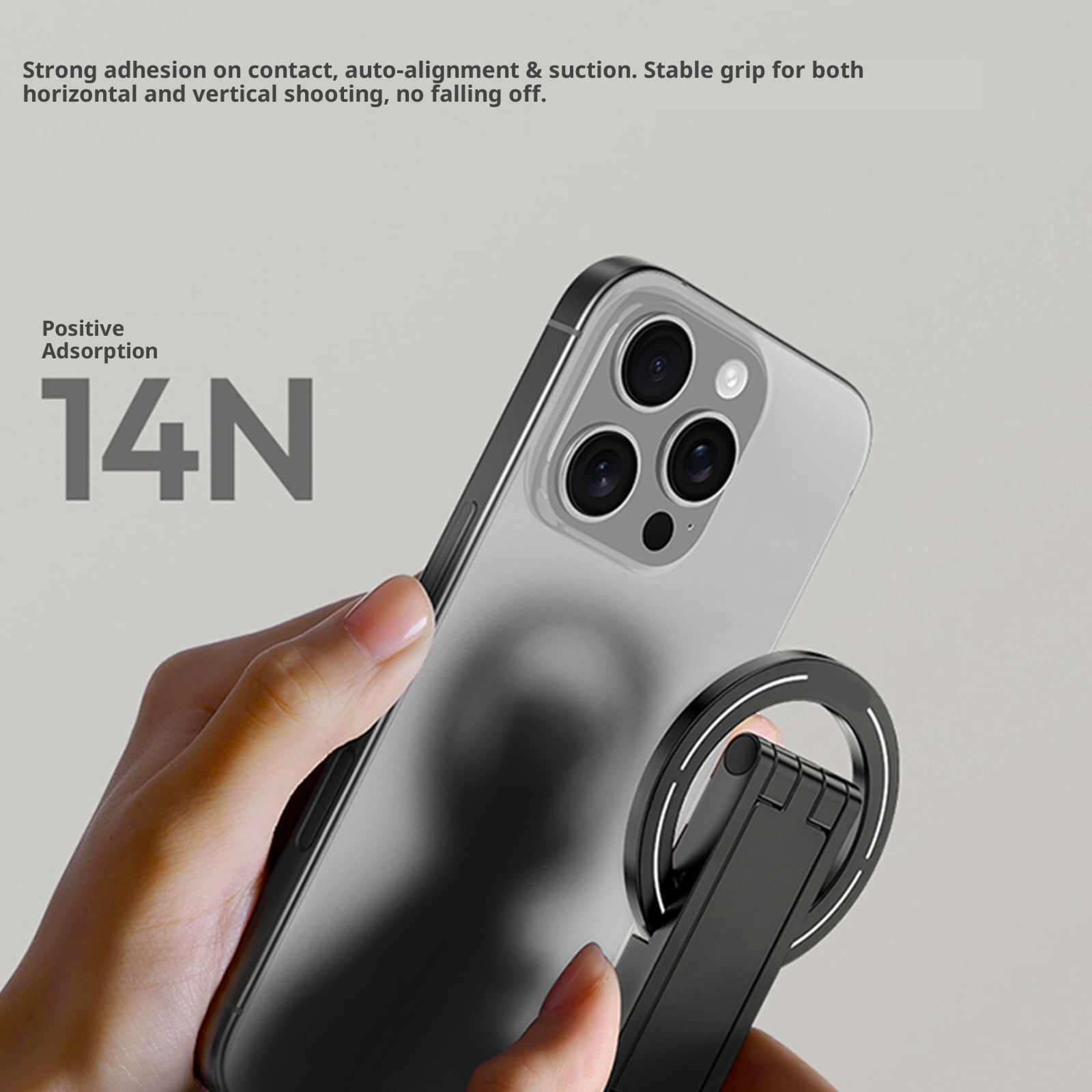Mobile Holder Tripod Stand for Phone 17 16 15 Aluminium Bracket Multifunction Foldable Smartphone Stand