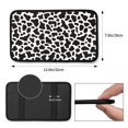 thumbnail image 2 of Car Handrails Box Pad 12.6 X 7.5 In Waterproof Non-Slip Wear-Resisting Durable Breathable Strong Tensile And Tensile Stretch Black White Cow Print, 2 of 7