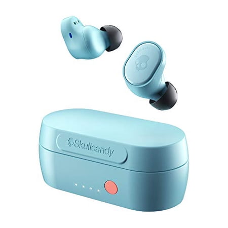 Skullcandy Sesh Evo True Wireless in-ear Headphones with Microphone in Bleached Blue