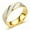 gold2, variant on Gold Rings for Women,Sensitive Skin-Friendly Tarnish Free Gold Rings,Sturdy Construction Dainty Rings for Women,Gold1 Plated