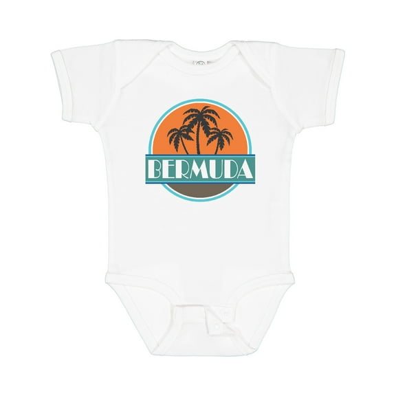 Inktastic Bermuda Vacation Trip Boys or Girls Baby Bodysuit
