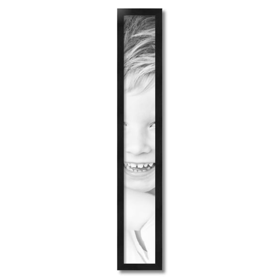 ArtToFrames 5" x 36" Black Picture Frame, 5x36 inch Black Wood Poster Frame (WOM-5141)