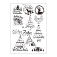 thumbnail image 5 of Christmas Candle Snowman Water Sticker Theme Activity Mood Candle Decoration Ultra Light Water Sticker, 5 of 5