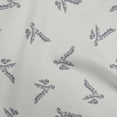 thumbnail image 1 of oneOone Silk Tabby Light Gray Fabric Leaves Sewing Material Print Fabric By The Yard 42 Inch Wide, 1 of 4