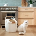 thumbnail image 6 of Harry Barker Slanted Modern Cat Bowls - 2 Pack, 6 of 6