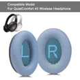 thumbnail image 6 of Adhiper QC45 Replacement Ear Pads Quite-Comfort Protein Leather Earpads Covers Noise Canceling Ear Pads Cushions Earmuff Repair Part for Boses QC45 Headphone(Blue), 6 of 7