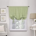 thumbnail image 6 of Tier Curtains Cozival Plaid Tie-Drapes with Valance Curtains, Rod Cover, Tie-Drapes with Top, Semi-Sheer Light-Filtering Fabric, Suitable for Farmhouse Kitchen Decor, 46 X 63 Inches, B, 6 of 7