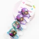 thumbnail image 5 of Disney-coletero con dibujos animados de Frozen para niña, accesorios para muñecas Elsa, accesorios para la cabeza, Círculo de goma cosmética, regalo de cumpleaños, 4 piezas, 5 of 5