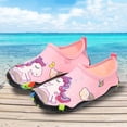 thumbnail image 4 of Swim Shoes for Kids Boy's Girl's Kids Water Shoes Barefoot Swim Quick Drying Lightweight Sport Swim Shoes Light Pink 7-8Y, 4 of 7