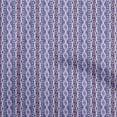 thumbnail image 1 of oneOone Cotton Cambric Purple Fabric Asian Block Craft Projects Decor Fabric Printed By The Yard 42 Inch Wide, 1 of 4