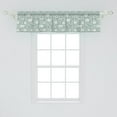 thumbnail image 2 of Ambesonne Cartoon Window Valance, Funny Flock of Sheep Doodle, 54" X 12", Pale Grey Green, 2 of 3