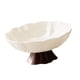 thumbnail image 1 of Frutero con base alta, bandeja para frutas, plato minimalista para dulces, escurridor para encimera de cocina L blanco, 1 of 9
