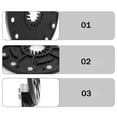 thumbnail image 3 of MYG 1x Electric Bike Pedal Sensor Assist 12 Magnet E Bike Double Hall Right Side PAS System SM Connector DIY EBike Kit Cycling Parts, 3 of 9