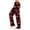 Red, variant on Valentines Pajamas Pant for Women Heart Print Soft Lounge Pants Comfy Drawstring Sleepwear Long Pajamas Pants