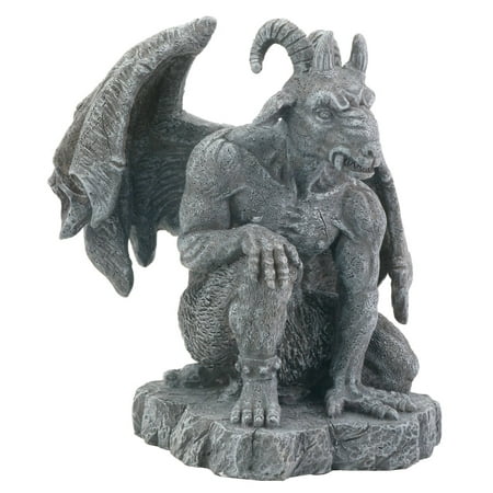 The Guardian Goat Headed Gargoyle Medieval Statue Figurine Decoration New