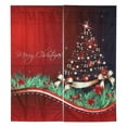 thumbnail image 1 of Cortina navideña, cortina navideña impermeable, decoraciones para ventanas, cortina impermeable, funcionalidad versátil Jadeshay A, 1 of 8
