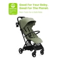 thumbnail image 3 of Delta Children Icon Ultra Compact Lightweight Everyday & Travel Stroller - One-Hand Fold - Only 15.6 lbs- Fits in Overhead Compartments - Greenguard Gold Certified - Multi-Position Recline, Sage Green, 3 of 5