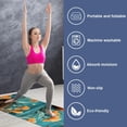 thumbnail image 2 of Platypus Yoga Blanket with Storage Bag, 72.8"x26.8", Suitable for Yoga, Pilates, Fitness, Gym Towels, Yoga Towel, Yoga Towels, 2 of 6