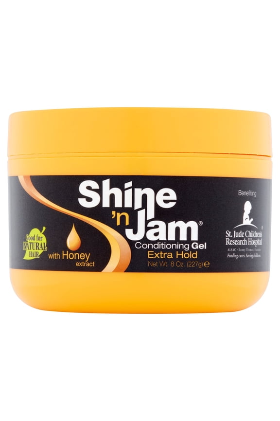 Extra Hold Conditioning Styling & Braiding Gel, 8 oz. Moisturizing, Unisex