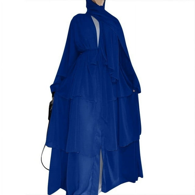 Gspmoly Robes Grande Taille pour Femmes aux Formes, Robe Cardigan Ample Colorée à Manches Longues pour Femmes, Robe à Manches Longues à Col en V, Robes de Cocktail jusqu'à 70 % de Rabais