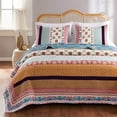 thumbnail image 2 of Greenland Home Fashion Thalia Quilt Set - 3 - Piece - King 105x95", Multi, 2 of 7