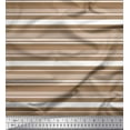 thumbnail image 1 of Soimoi Rayon Fabric Horizontal Stripe Fabric Prints by Yard 56 Inch Wide, 1 of 3