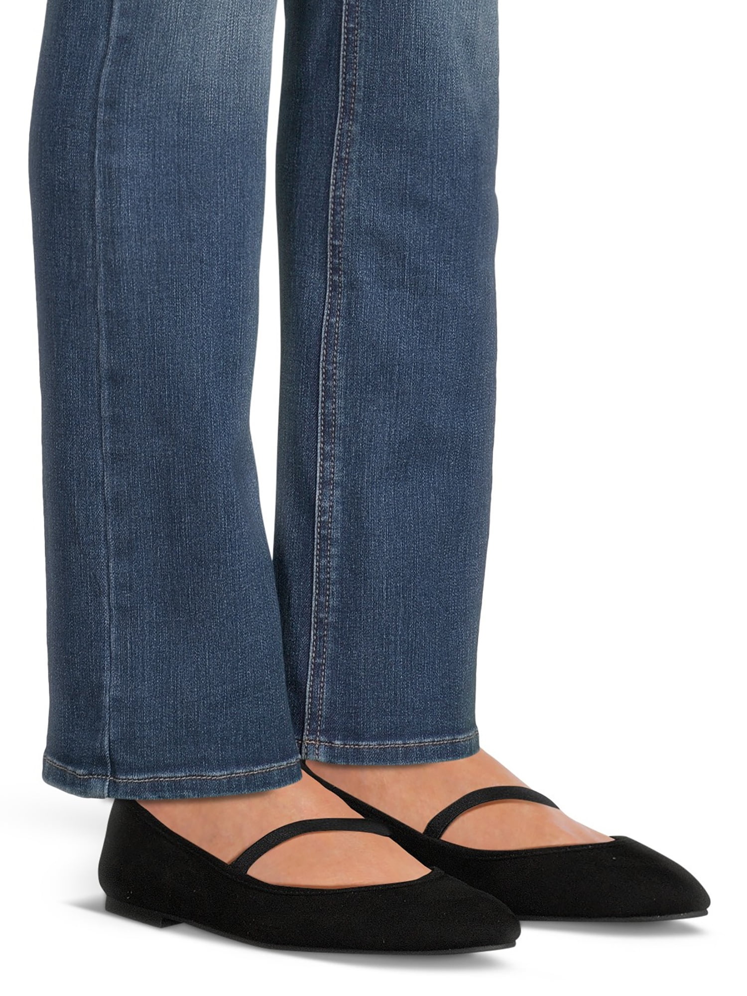 Time and tru basic ballet flat sale