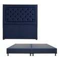 thumbnail image 1 of Box Base Cama King Size + Cabecera Mary Azul Marino Dicasa  Blu, 1 of 7
