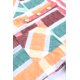 thumbnail image 3 of ABPHQTO Top de mujer de manga larga con botones y estampado de cuadros naranja, 3 of 5