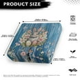 thumbnail image 4 of ZUXONGSY Easter Couch Cushion Cover Rabbit Sofa Seat Cushion Slipcovers 1 Seater Armchair Cushion Cover Machine Washable Outdoor Cushion Cover Dust Cover Easter Gifts for Friends, 4 of 5