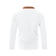 thumbnail image 5 of Blusa y camisa de manga larga con cuello alto para hombre, estilo casual, a la moda, de color sólido, transpirable, de manga larga, con cuello alto y cordón, blusa de poliéster para hombre, 5 of 6